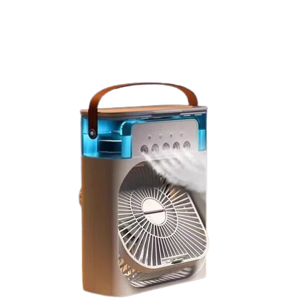 הפתרון המושלם לקיץ – קירור אישי נייד עם אדים ואור